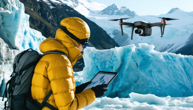 Das Unsichtbare erforschen, um Gefahren durch Gletscher vorzubeugen: das Engagement von Mylène Bonnefoy-Demongeot